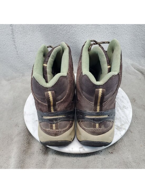 L.L. Bean Shoes Mens Size 10 Brown Leather Trail Model Hiker Boots *Read* main image 10